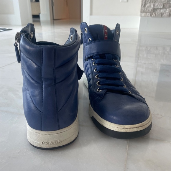 Prada High Top Sneakers - Picture 3 of 4